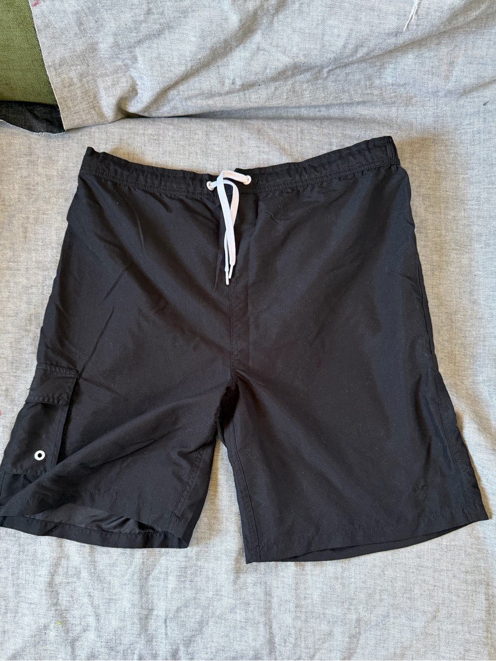 Disney Brown Swim Shorts with White Drawstring